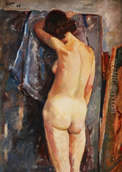 Woman's Nude Oil Painting - Georges (Karpeles) Kars