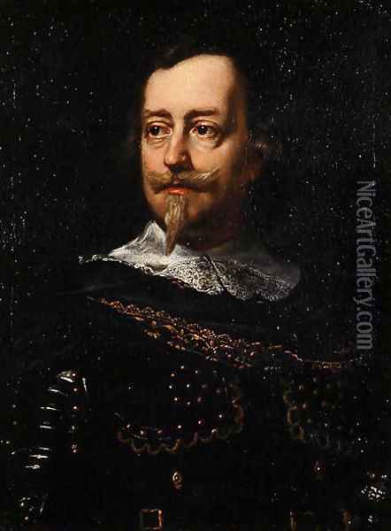 Portrait of Cavalier Brandolini Oil Painting - Justus Sustermans