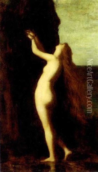 Andromeda Oil Painting - Jean Jacques Henner