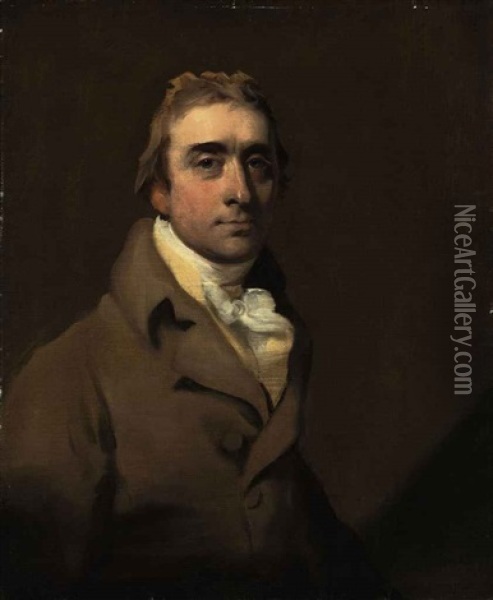 Portrait Of Sir Robert Dundas, 1st Bt., Of Beechwood Oil Painting - Thomas Lawrence