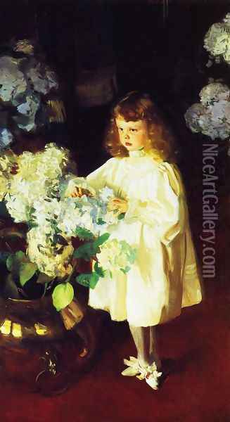 Helen Sears Oil Painting - John Singer Sargent