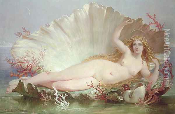 Venus, 1852 Oil Painting - Henry Courtney Selous