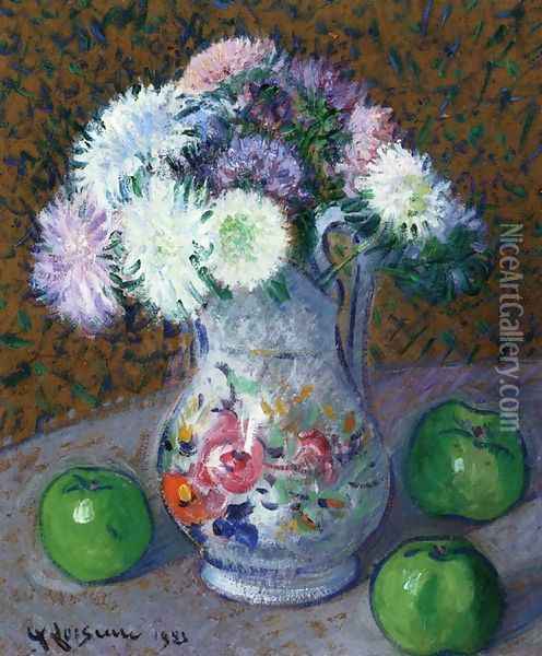 Vase of Flowers Oil Painting - Gustave Loiseau