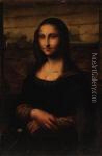 Mona Lisa Oil Painting - Leonardo Da Vinci