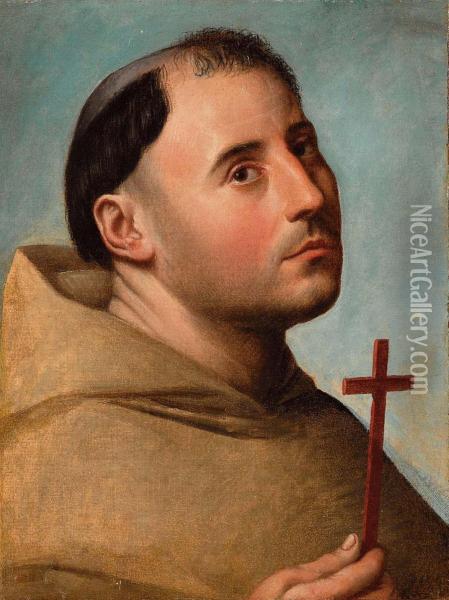 San Francesco Oil Painting - Bernardino Licino