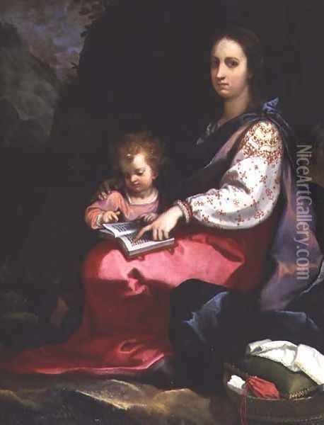 Madonna and Child Oil Painting - Lodovico Cardi Cigoli