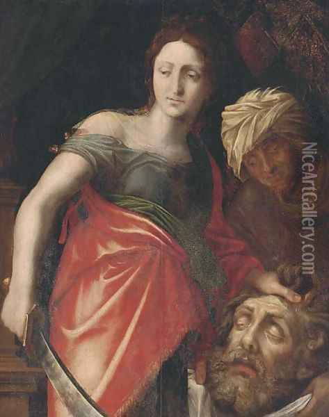 Judith with the head of Holofernes Oil Painting - Jan van Boeckhorst