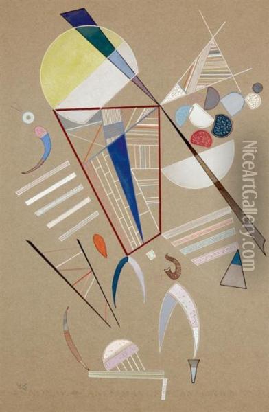 Composition Oil Painting - Wassily Kandinsky