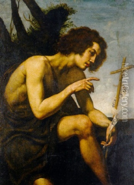 San Giovanni Battista Oil Painting - Lodovico (Il Cigoli) Cardi