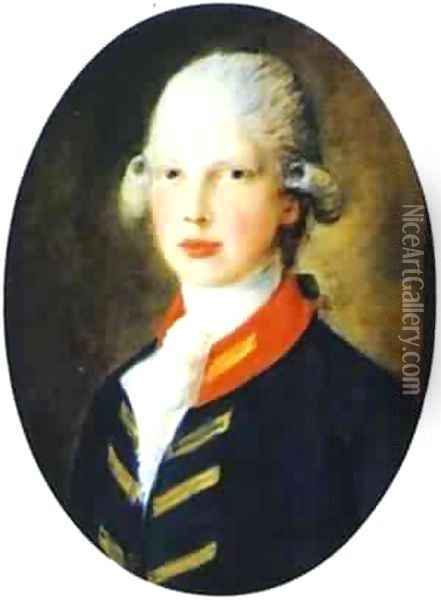 Portrait Of Prince Edward Later Duke Of Kent 1782 Oil Painting - Thomas Gainsborough