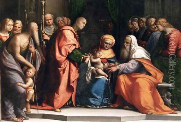 The Circumcision Oil Painting - Garofalo