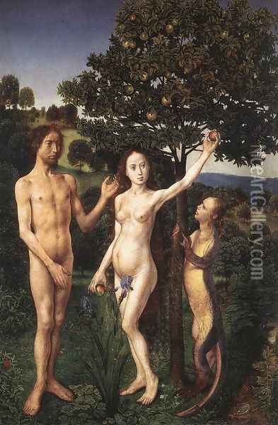The Fall 1467-68 Oil Painting - Hugo Van Der Goes