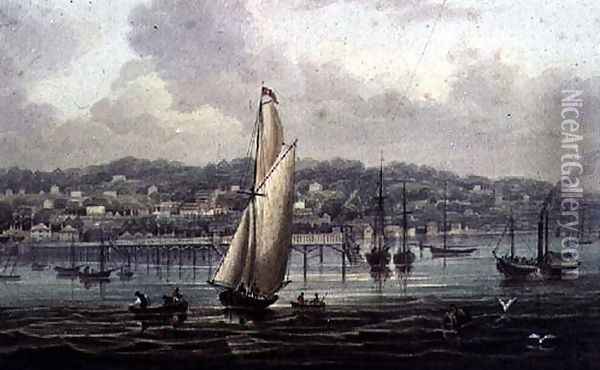 Ryde, Isle of Wight Oil Painting - Frederick Calvert