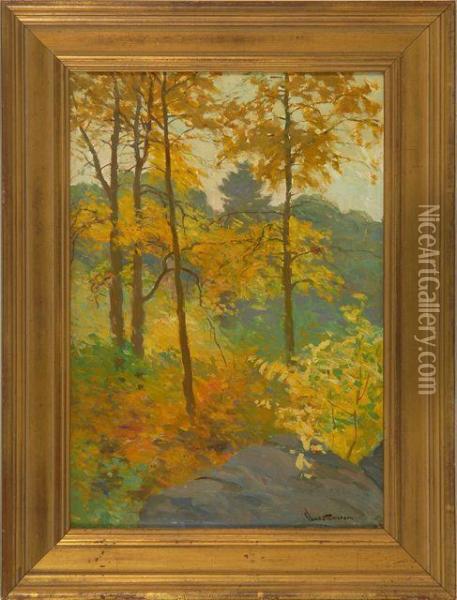 Fall Landscape Oil Painting - Charles Chase Emerson