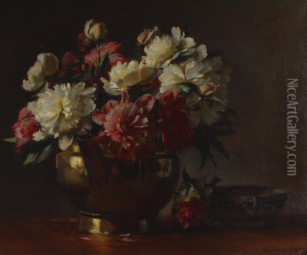 Floral Still Life Oil Painting - George Randolph Barse Jr.