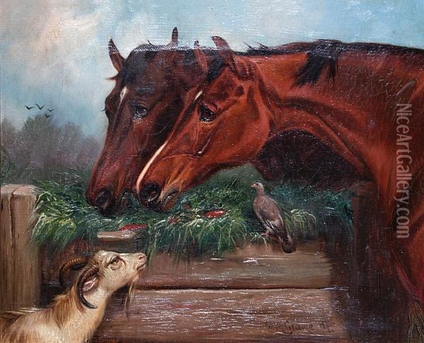 The Best Of Friends Oil Painting - Colin Graeme Roe