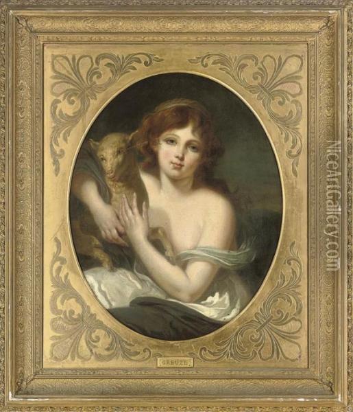 Innocence Oil Painting - Jean Baptiste Greuze