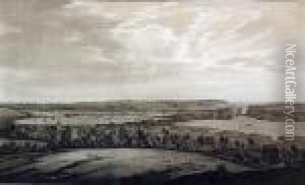 Margate With The Arrival Of The Hoy Oil Painting - John Hill
