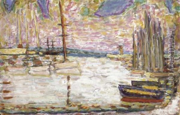 Port De Peche Oil Painting - Pierre Bonnard