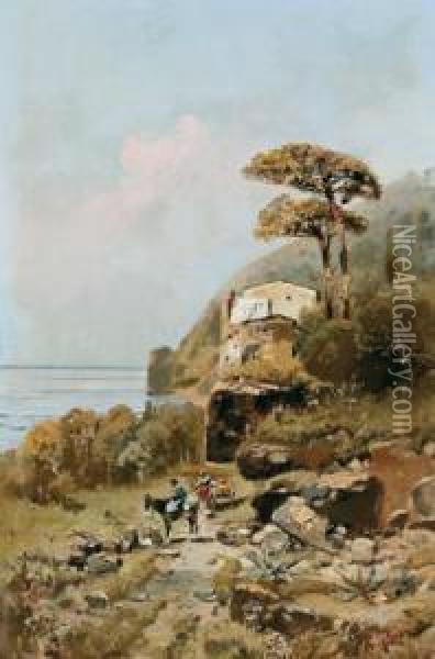 A Southern Scene Oil Painting - Robert Alott