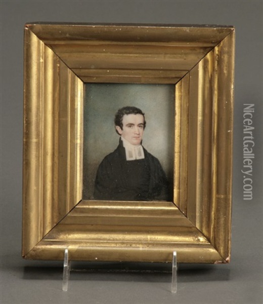 Portrait Of A Gentleman Oil Painting - Sarah Goodrich