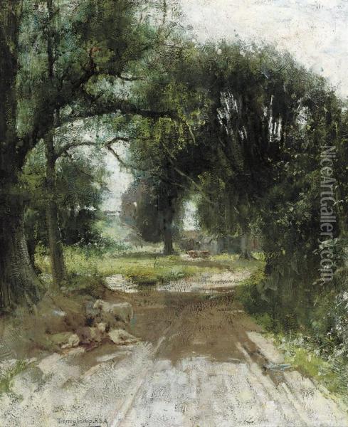 In The Heat Of The Day Oil Painting - John Henry Inskip