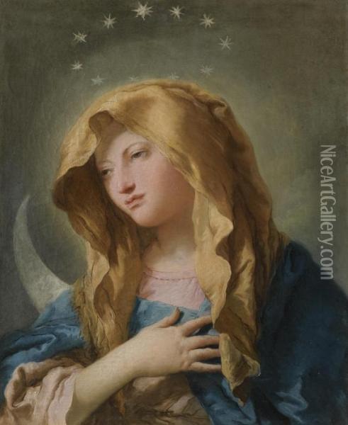 The Virgin Immaculate Oil Painting - Giovanni Battista Tiepolo