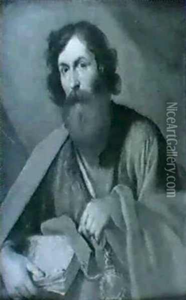 Saint Paul Oil Painting - Giuseppe Cesari