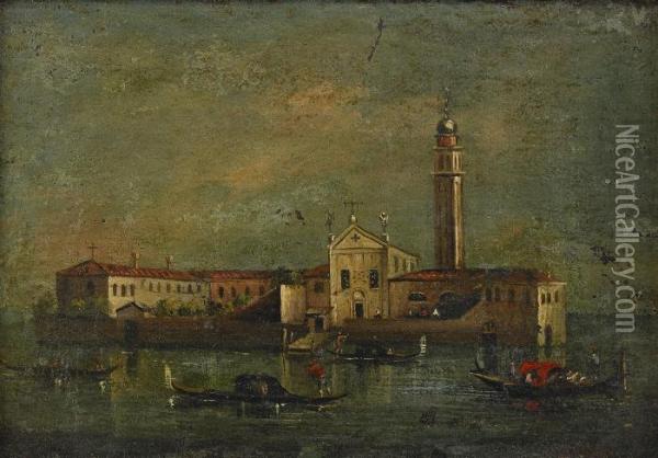 Venedig Oil Painting - Francesco Guardi