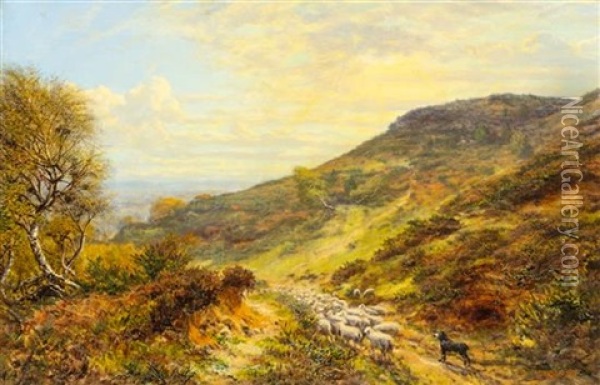 Landscape Oil Painting - George William Mote