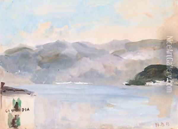 Calabria Oil Painting - Hercules Brabazon Brabazon