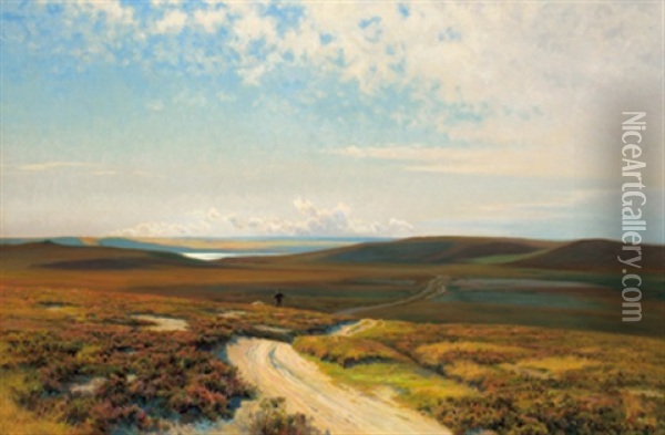 Weite Landschaft Oil Painting - Carl Milton Jensen