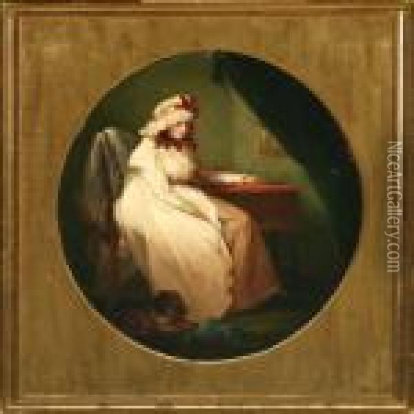 Idleness Oil Painting - George Morland