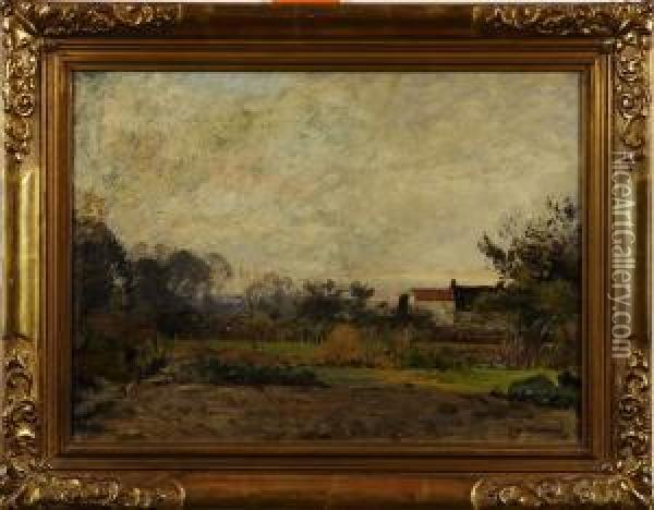 Chambers Suroise Oil Painting - Alfred Wahlberg