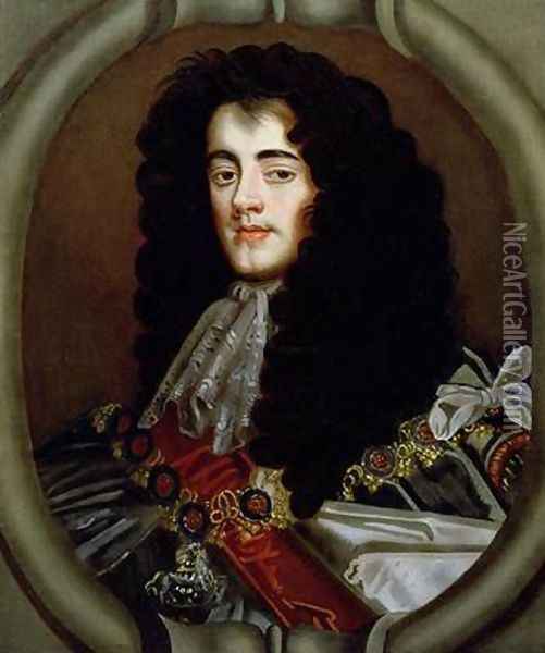 Portrait of James Duke of Monmouth and Buccleuch 1649-85 Oil Painting - Sir Peter Lely