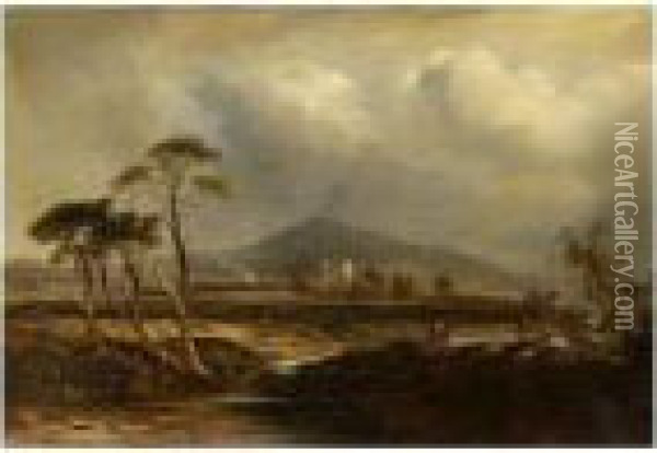 Ben Ur-vam Castle Oil Painting - Horatio McCulloch