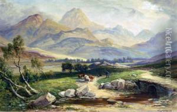 Scottish Highland Scenes Oil Painting - Thomas, Tom Seymour