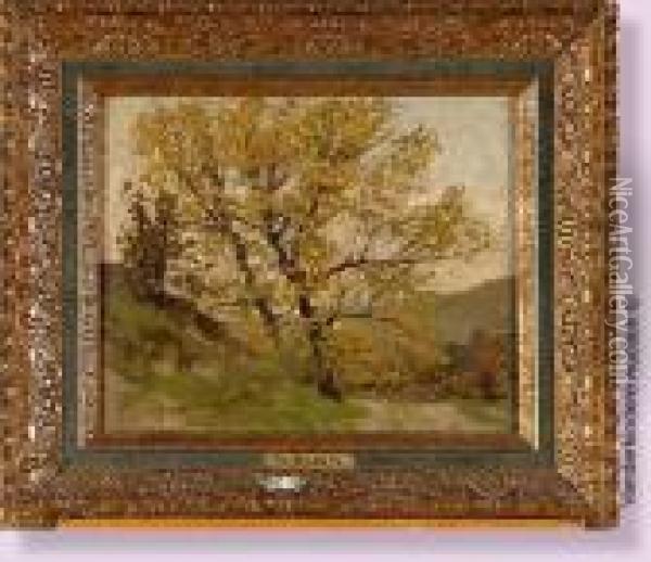 Paysage D'automne Oil Painting - Theodore Baron