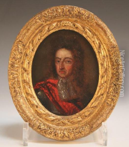 King William Iii Oil Painting - Sir Godfrey Kneller