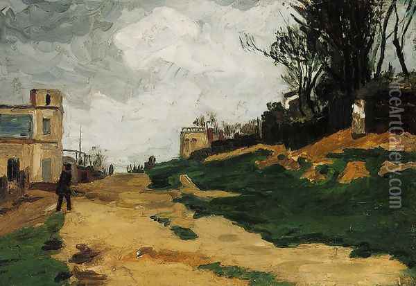 Landscape IV Oil Painting - Paul Cezanne