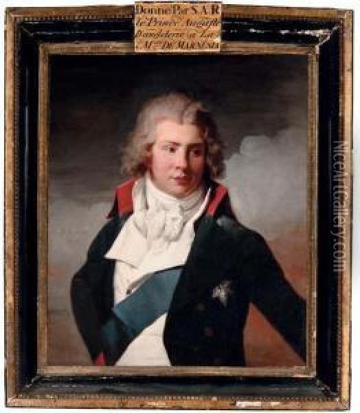 Portrait Of Augustus Frederick, Duke Of Brunswick-luneburg Oil Painting - Henri Pierre Danloux