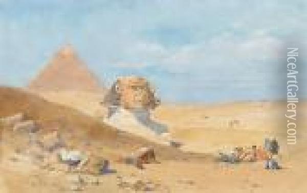 The Sphinx Oil Painting - Wilfred Williams Ball