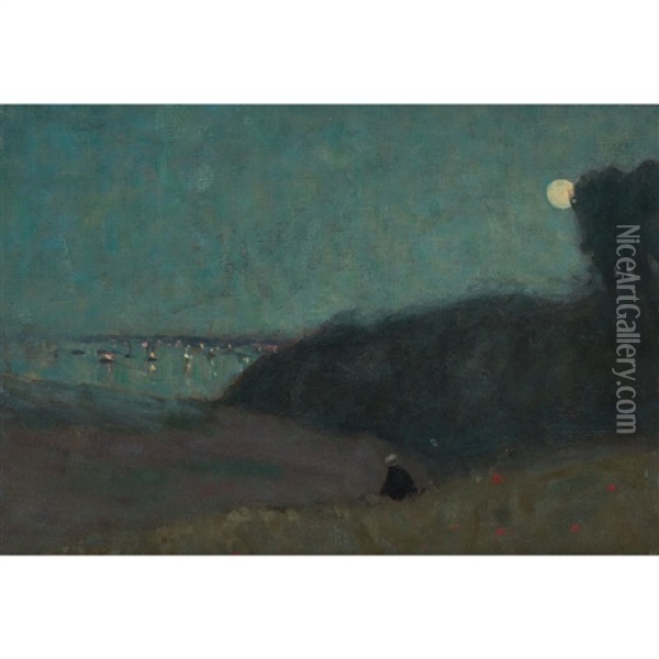 Early Evening Oil Painting - James Wilson Morrice