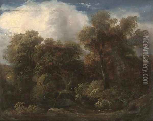 A glade Oil Painting - Thomas Gainsborough