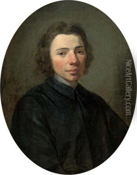 Portrait Of Jean Fachot Oil Painting - Jean Baptiste Greuze