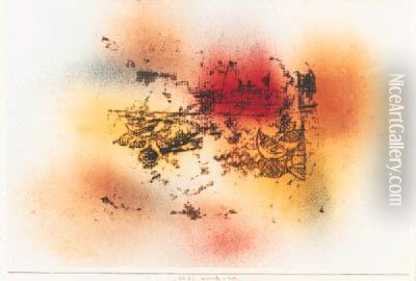 Der Dampfer Im Hafen Oil Painting - Paul Klee