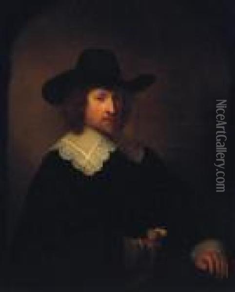 Portrait Of Nicolaes Van Bambeeck Oil Painting - Rembrandt Van Rijn
