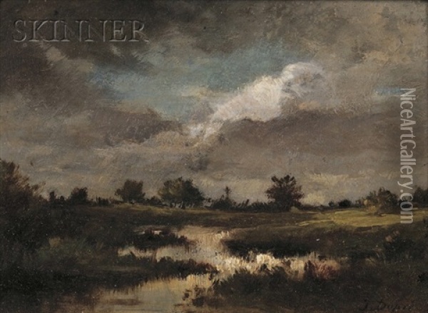 Clearing Storm Oil Painting - Jules Dupre