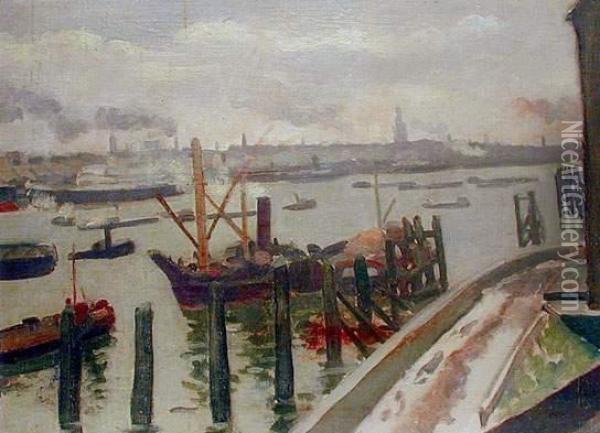 Le Port Oil Painting - Albert Marquet