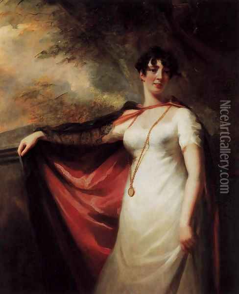 Mrs. Anne Hart Oil Painting - Sir Henry Raeburn